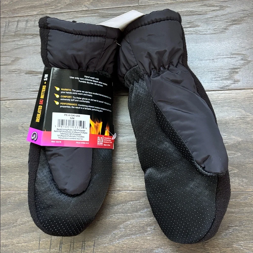Polar Extreme Waterproof,Sherpa Lined,Insulated Winter Ski/snow thermal mittens
